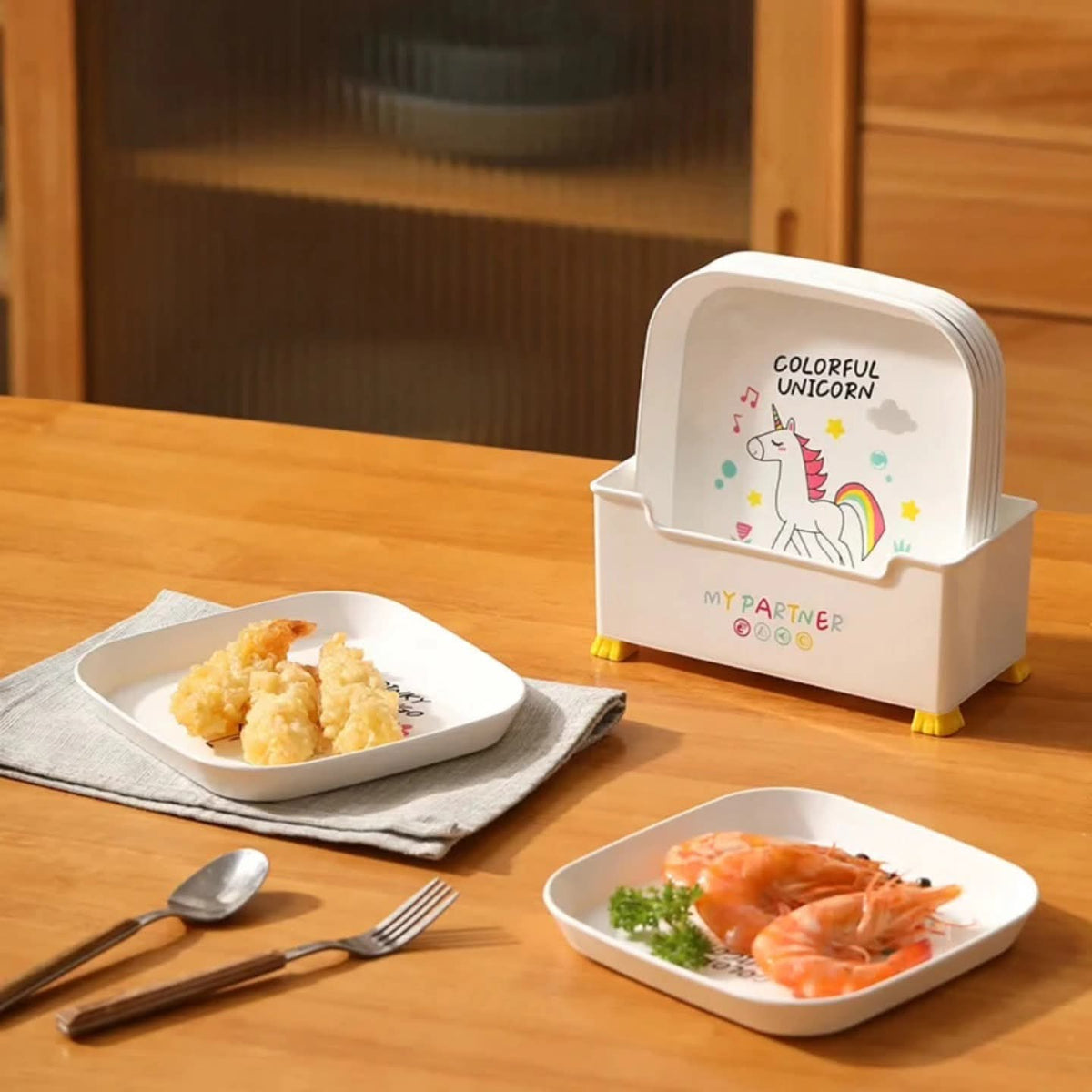 Split Kid's Snack Plates