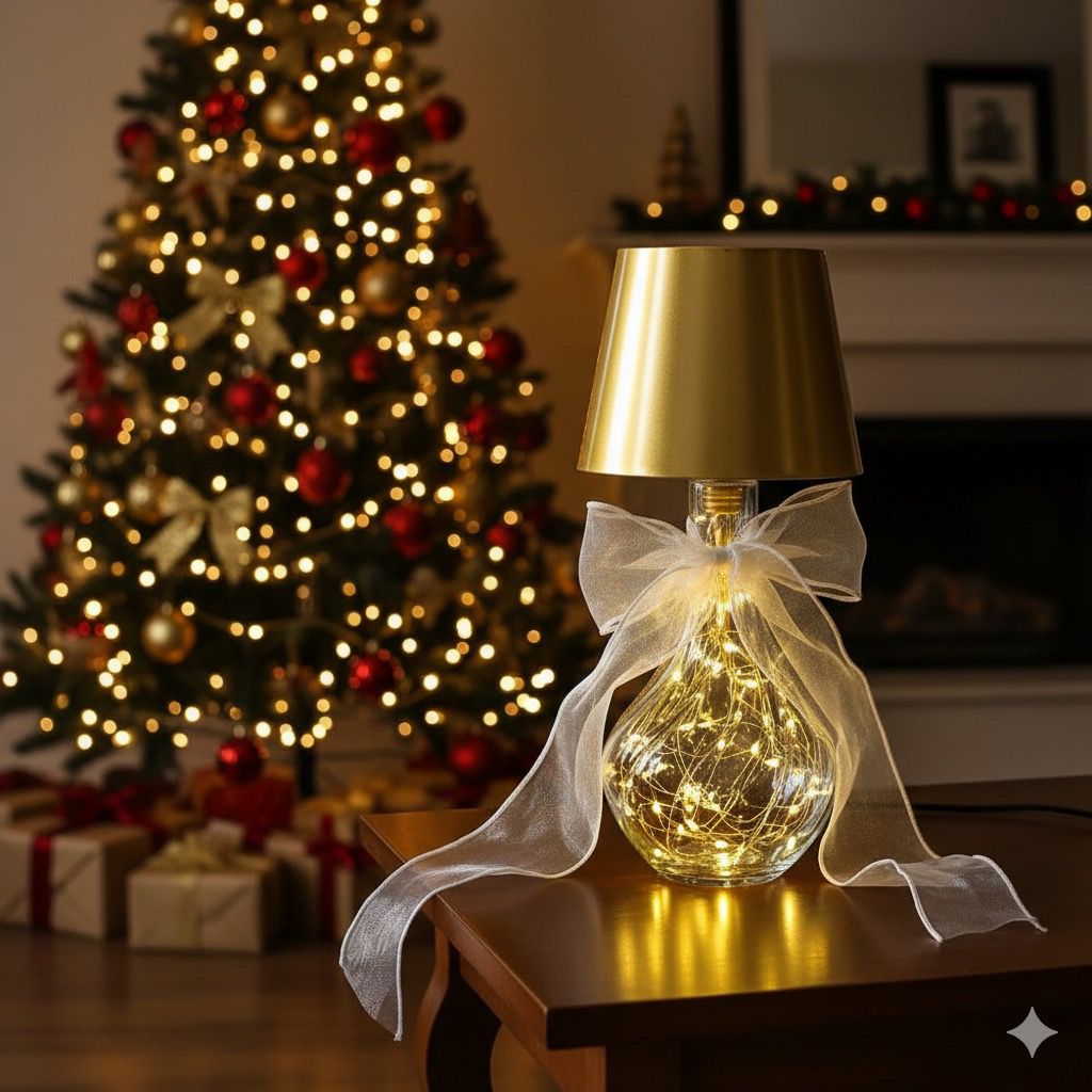 Wireless LED Bottle Lamp with Ribbon