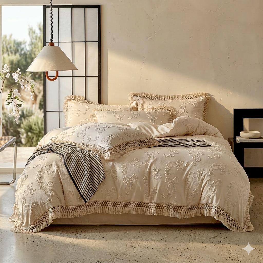 4-Piece Duvet Cover Set