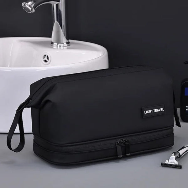 Double Layer Portable Travel Cosmetic Bag