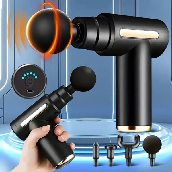 5 in 1 portable Gun massager