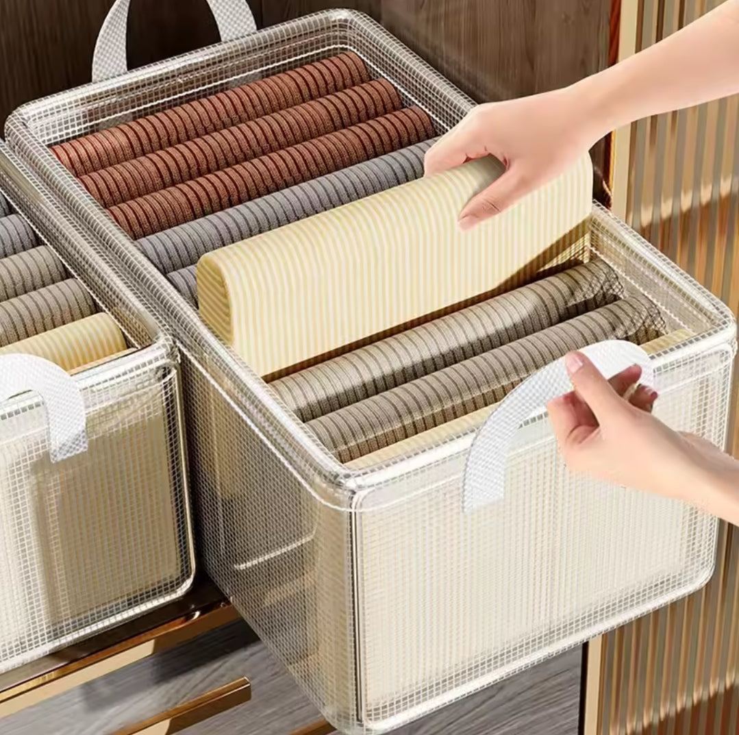 Transparent Closet Organizer