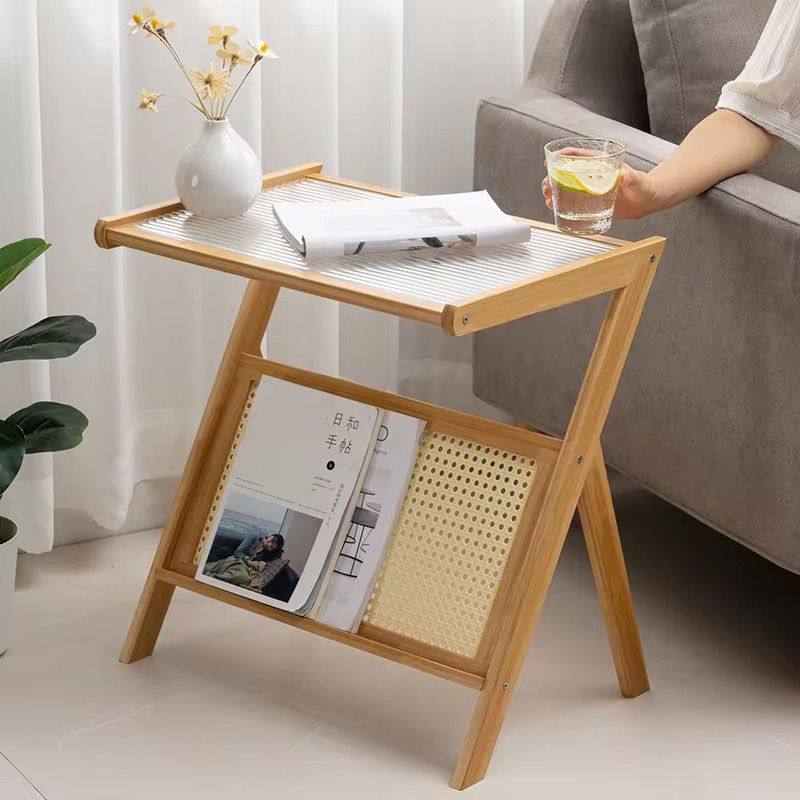 Rattan Side Table