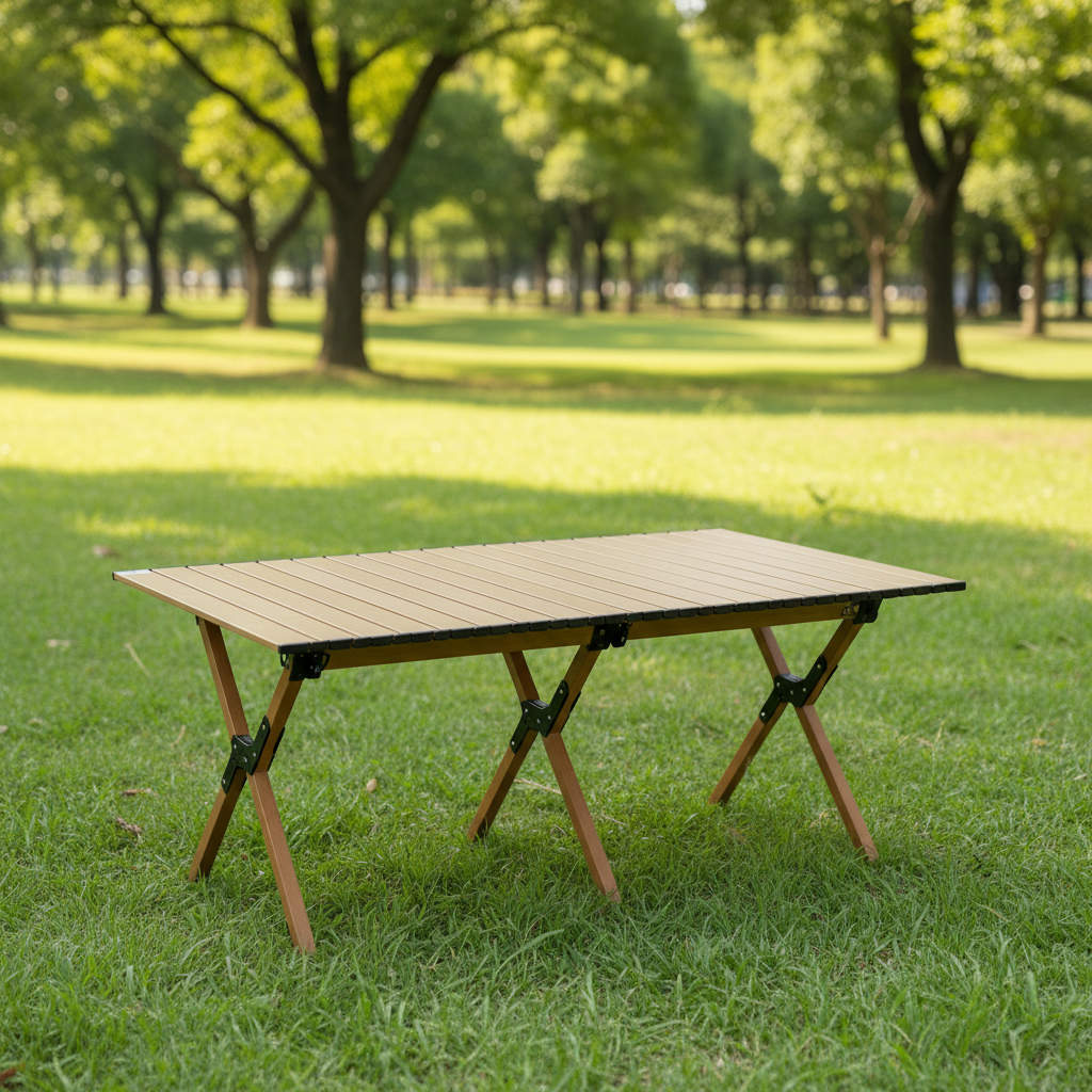 Foldable  Slat Camping & Picnic Table - FT101