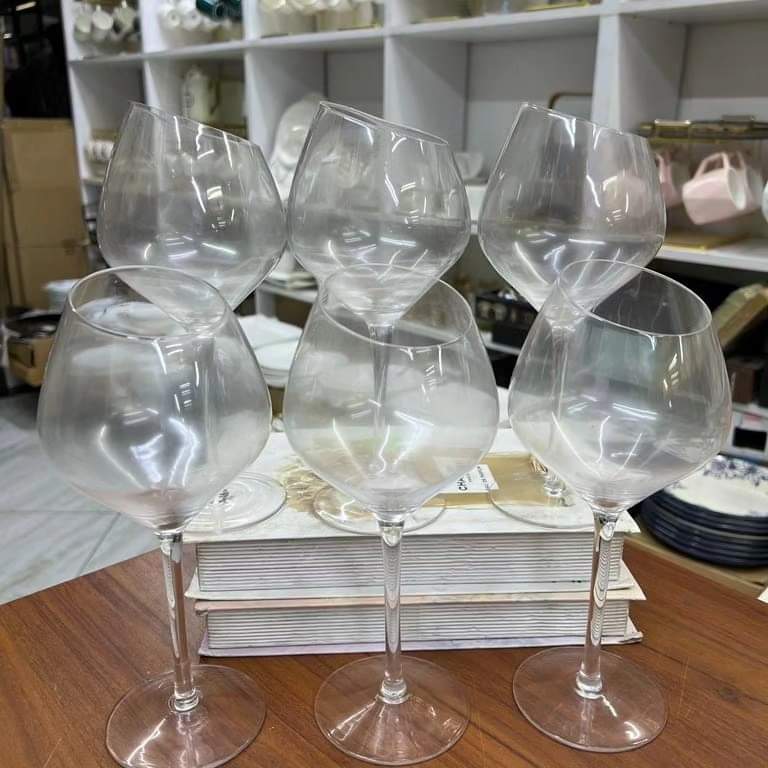6pcs Assorted Goblets