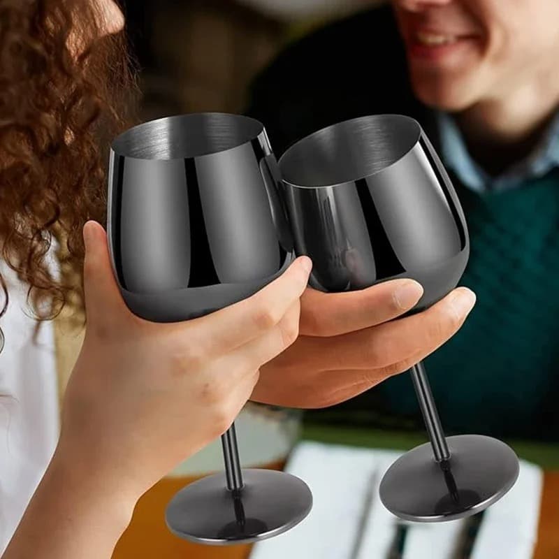 Stainless Steel Non-Breakable Goblets