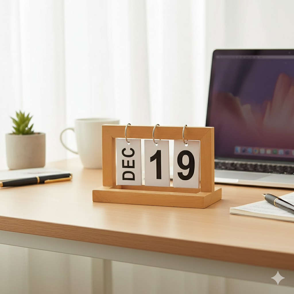 Desk Flip Calendar