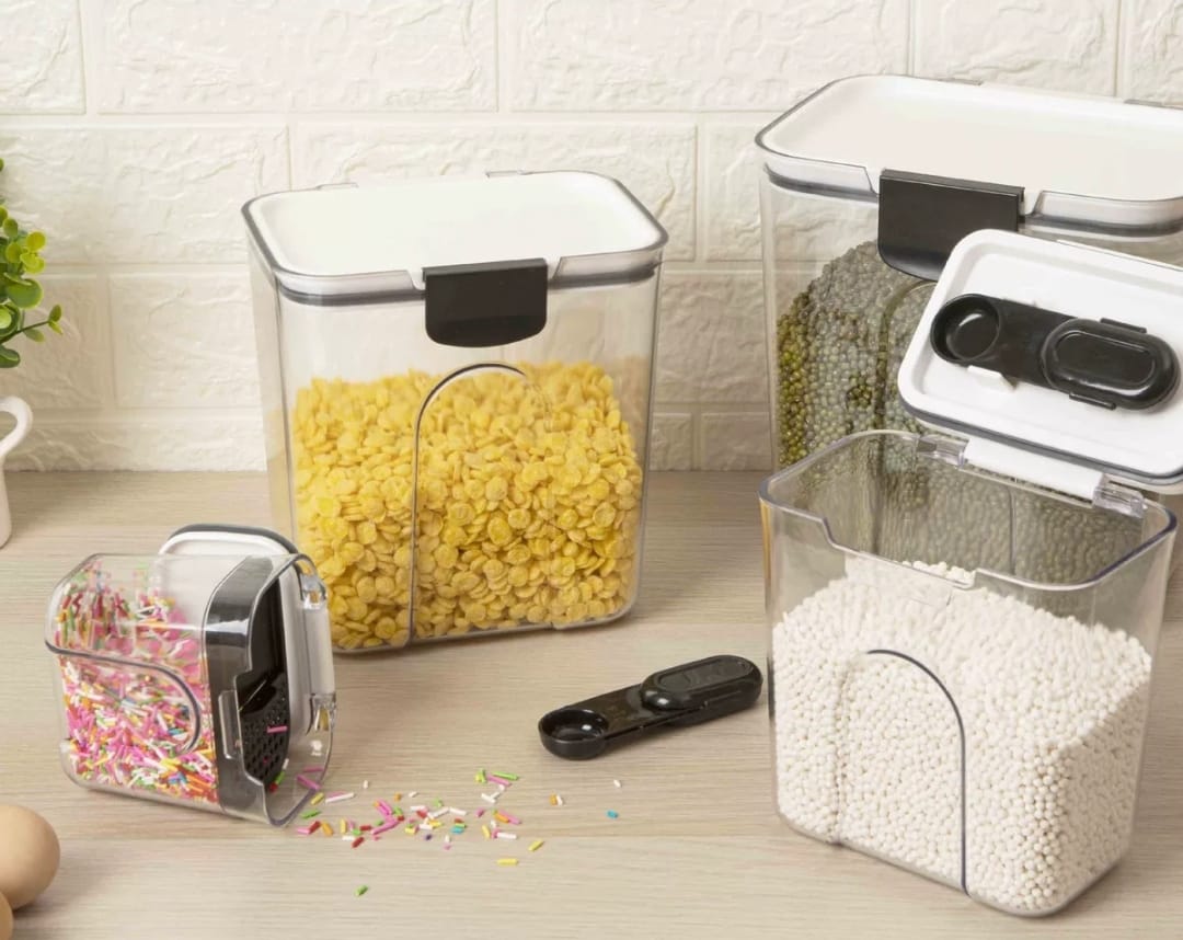 4pc Acrylic Airtight Storage Container Set