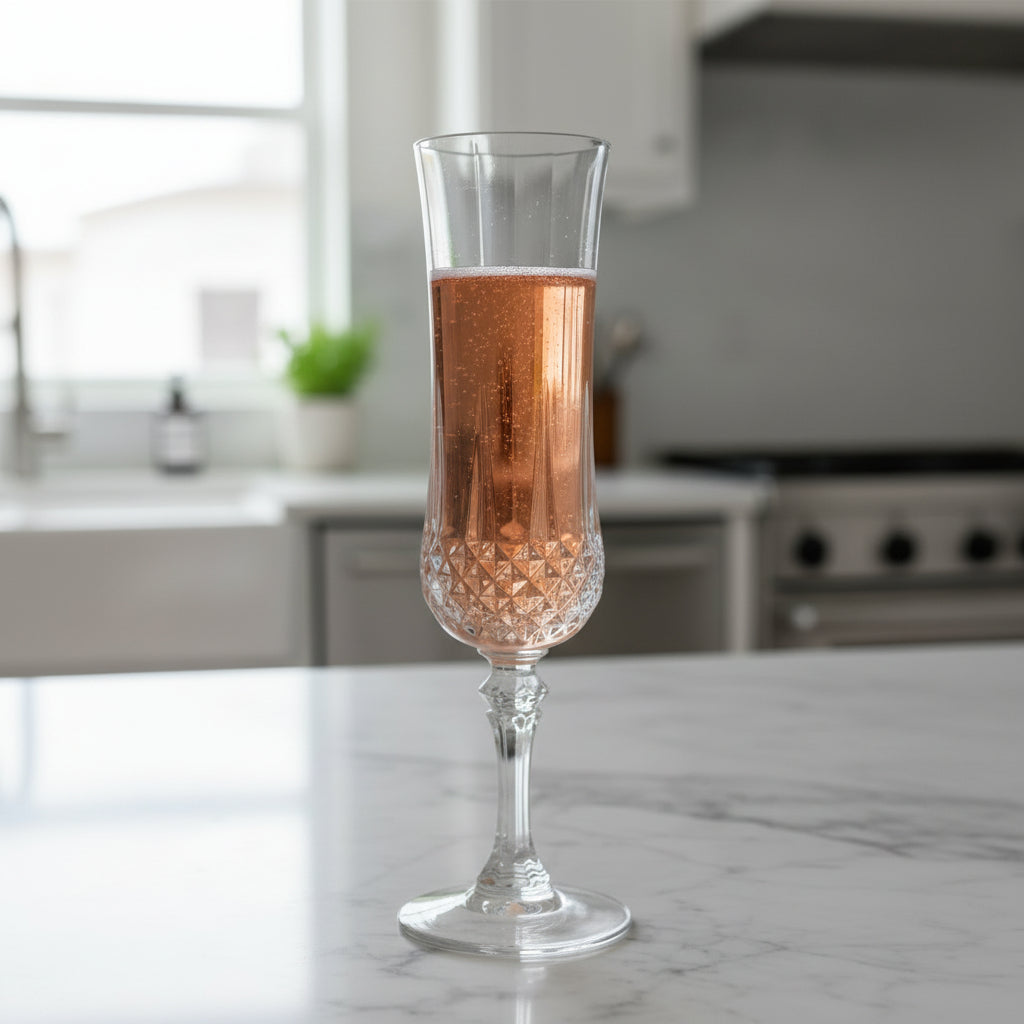 Long Champagne Flute 12cl Stemglass F4 – Set of 8pcs