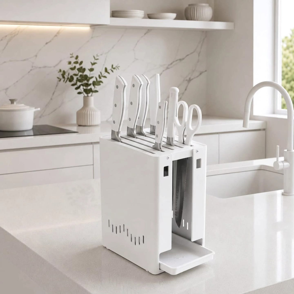 Kitchen Knife Block Organiser