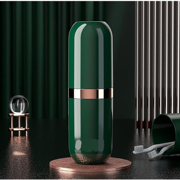 Portable Toothbrush & Toothpaste Holder
