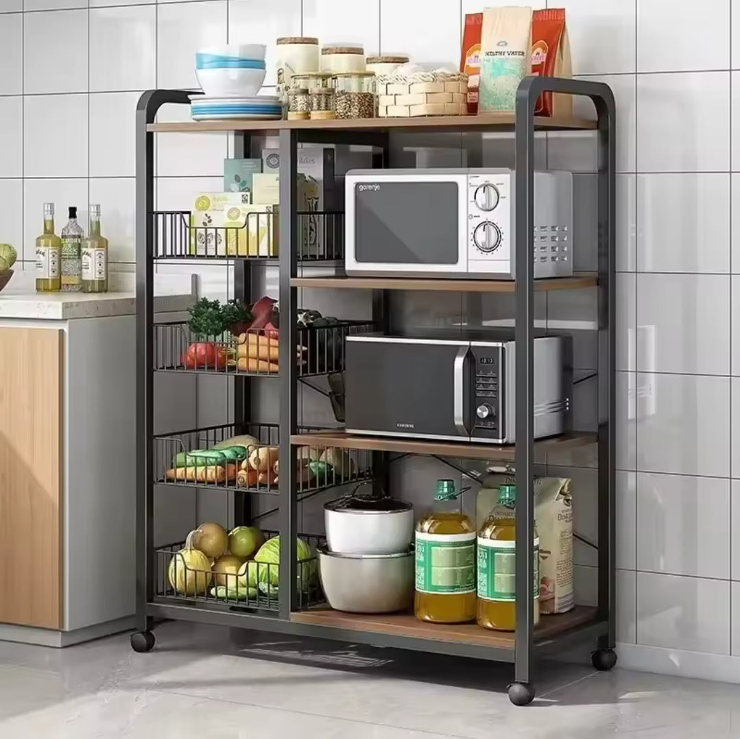 Metallic kitchen Rack