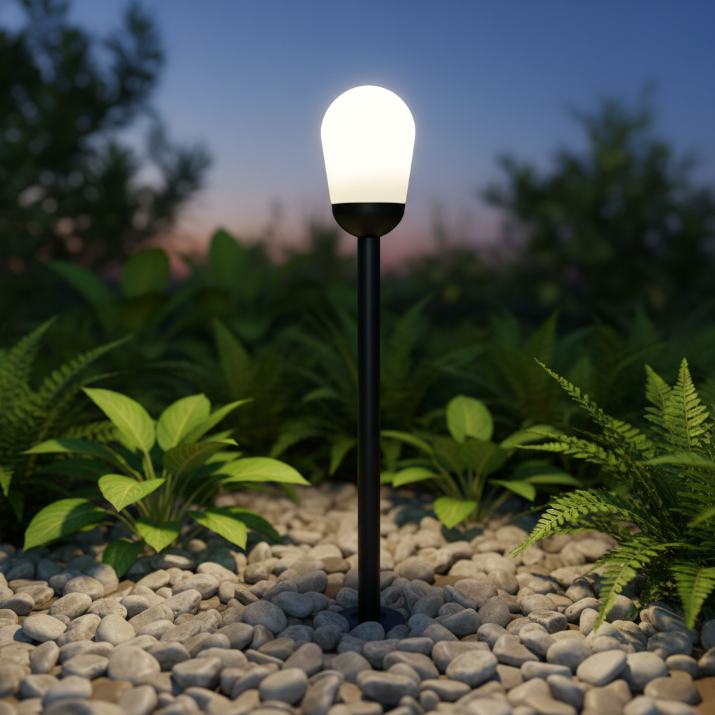 Vintage Garden Light with E27 Lamp Holder LL 505P-1015-BK