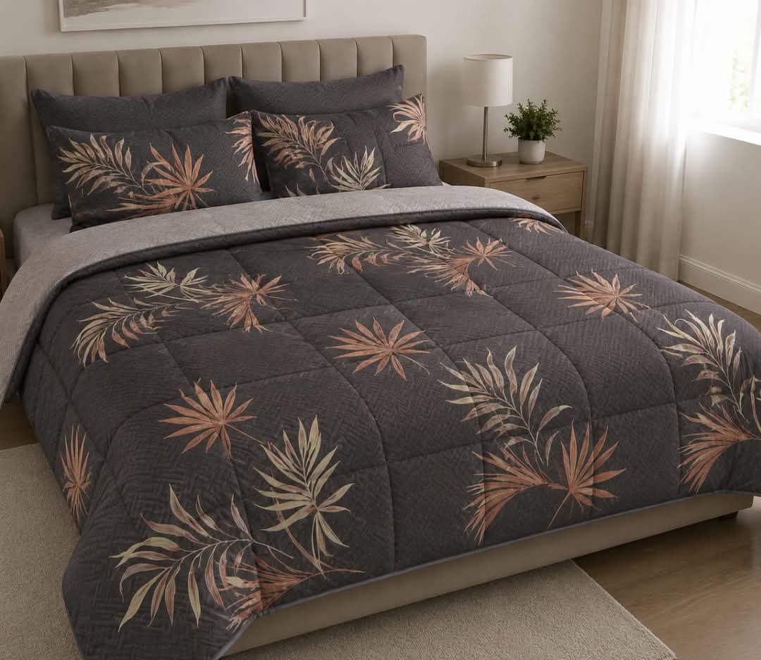 Gemelli Colllection 5x6 binded duvet set with premium quality fabric soft warm breathable duvet including one bedsheet and two pillowcases durable luxury bedding set for everyday bedroom comfort and stylish home décor