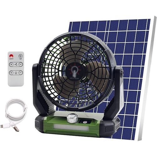 Solar Rechargeable Fan