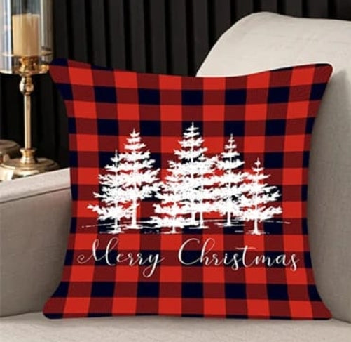 45 × 45cm Christmas Santa Claus Printed Cushion Cover