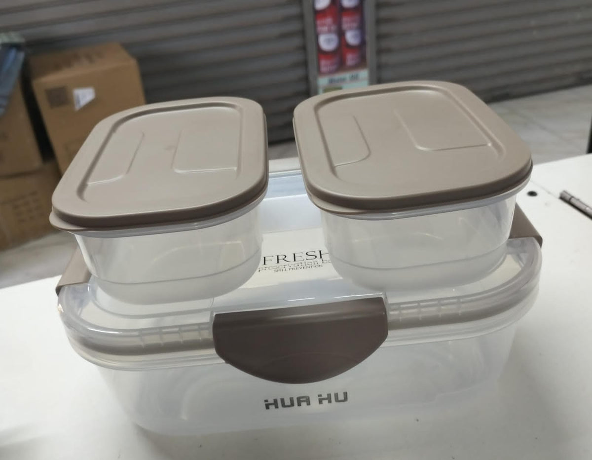 3pc Reusable Food Storage Container Set