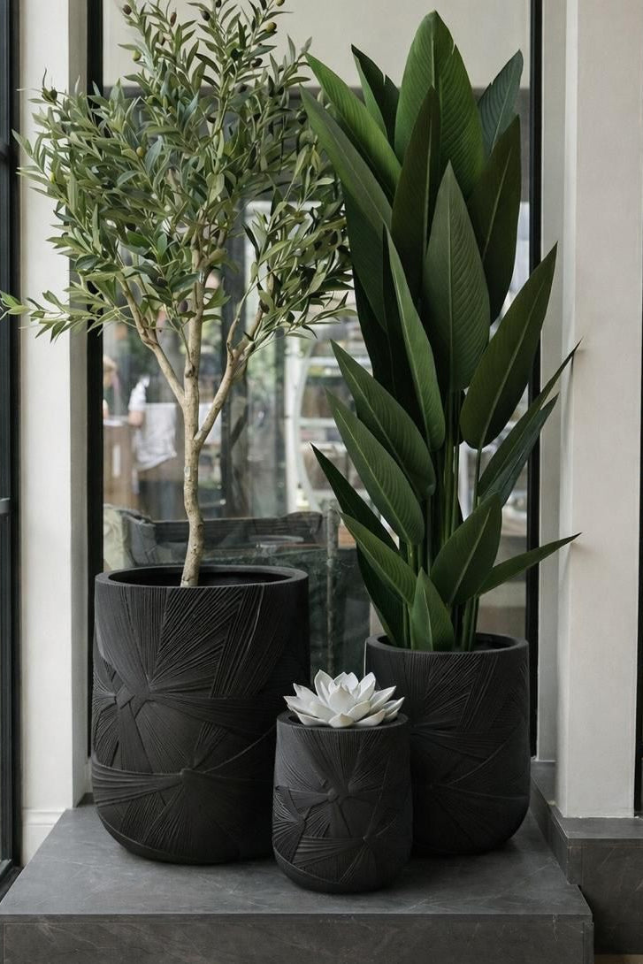 3-Piece Ceramic Vase Set