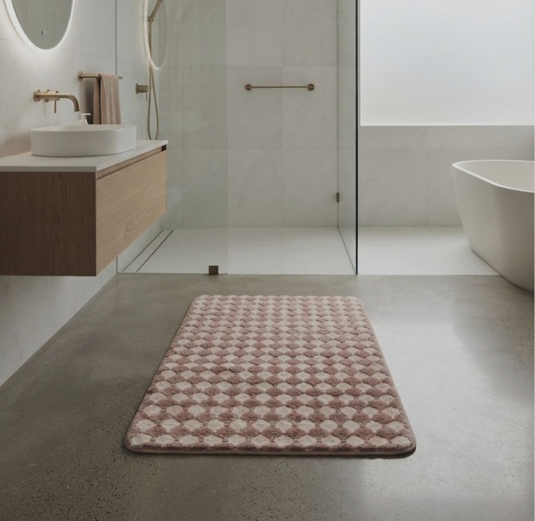 48 × 78 cm Microfibre Bath Rug, water-absorbent non-slip design - available in Nairobi, Kenya