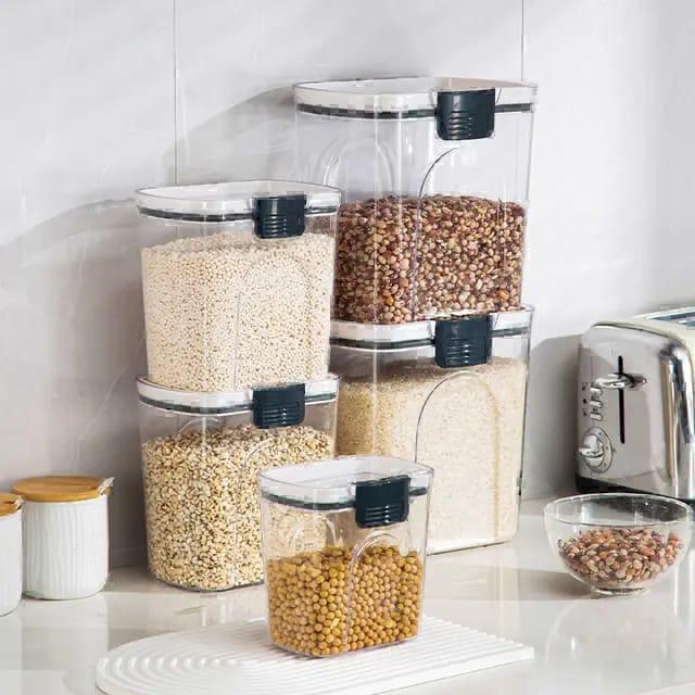 4pc Acrylic Airtight Storage Container Set