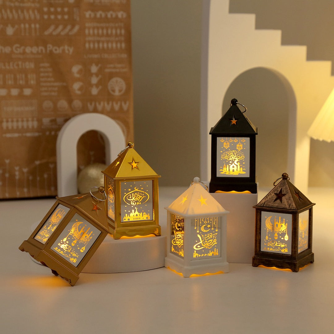 Ramadan Kareem LED Lantern, Festive Home Lighting, Durable Material