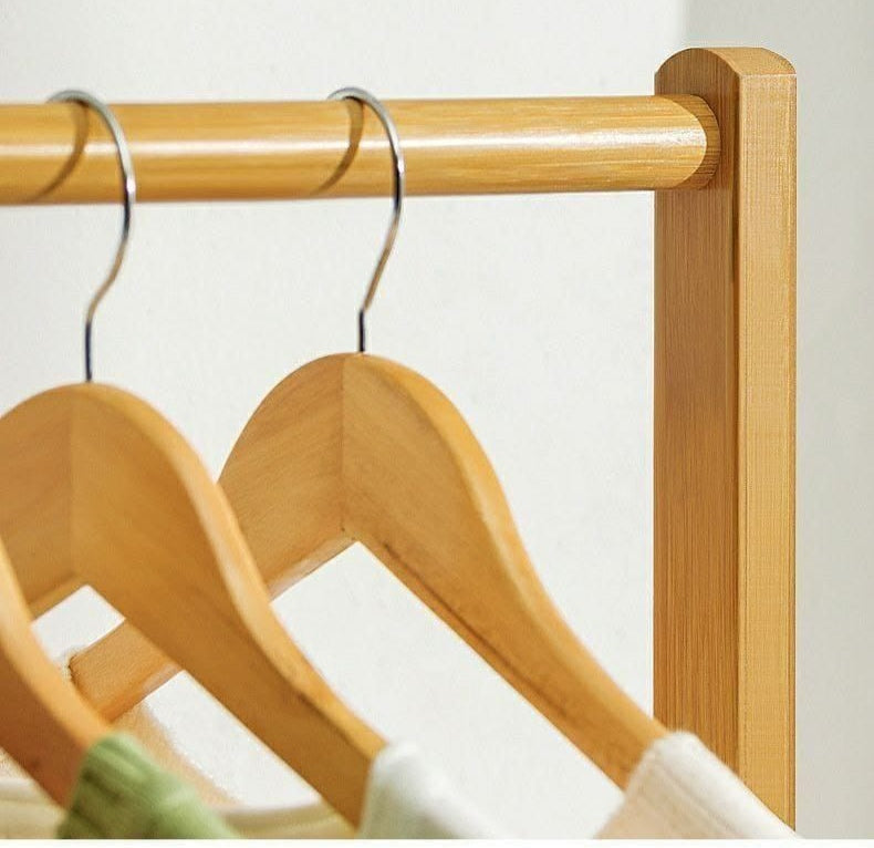 Bamboo Clothes Rack