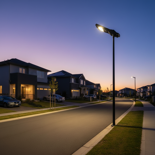 Solar Street Light, 100W with Pole