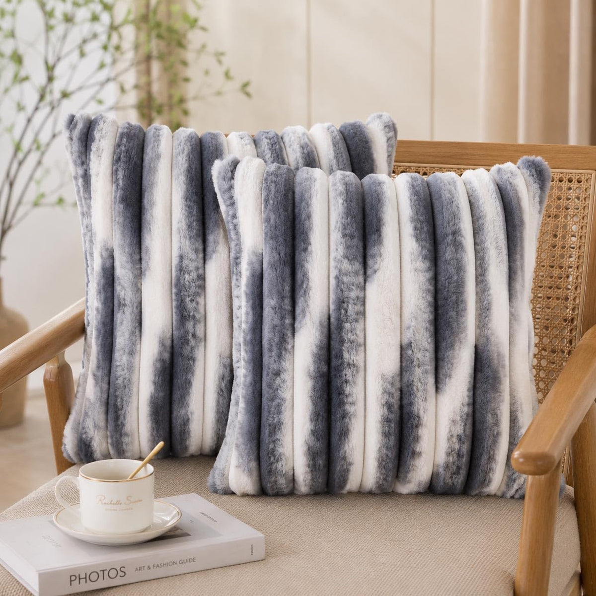 Faux Fur Cushion Cover 45*45cm