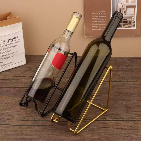 Gemelli Colllection wine bottle rack countertop display storage stand elegant modern kitchen bar wine holder organizer
