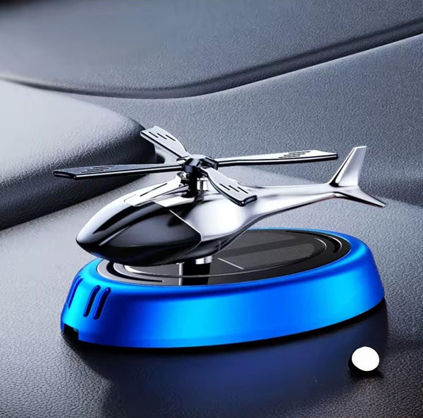 Solar Power Car Freshener Helicopter