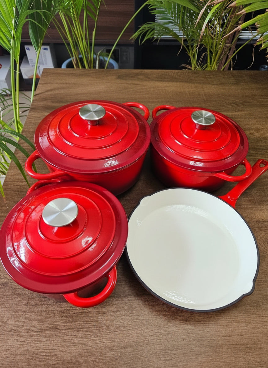 7-Piece Cast Iron Cookware Set