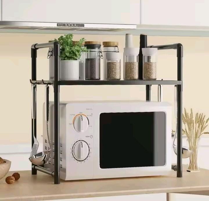 Double Layer Metallica Microwave Organizer