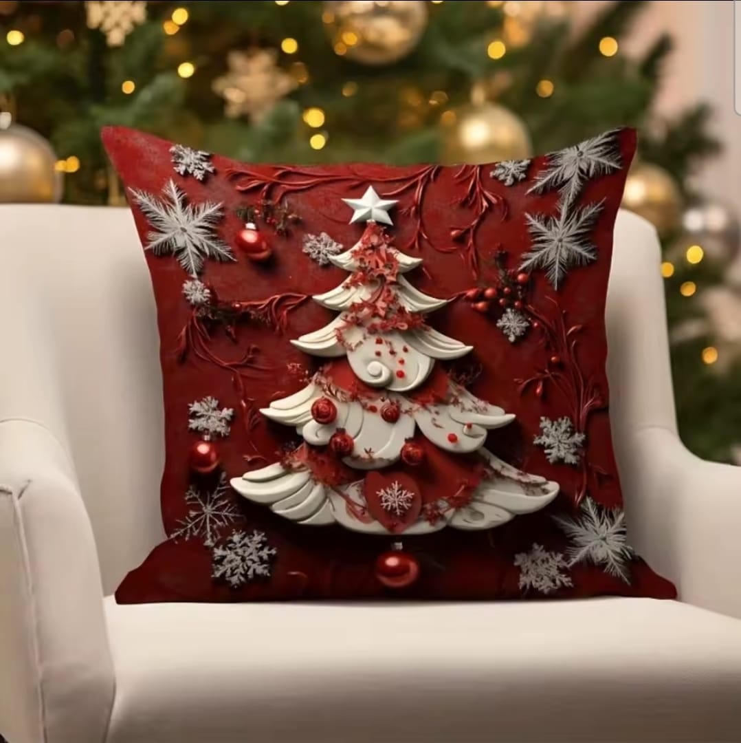 Decorative Christmas Throw Pillow Cover