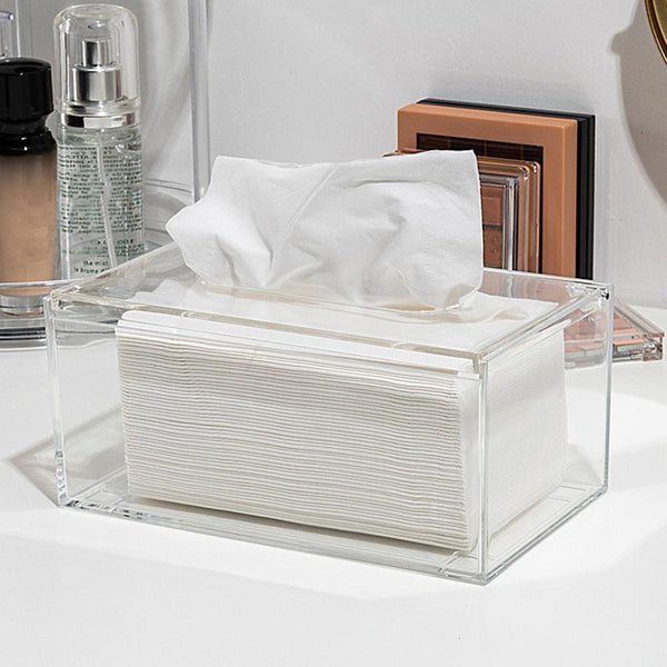 Clear Acrylic Tissue Box Holder
