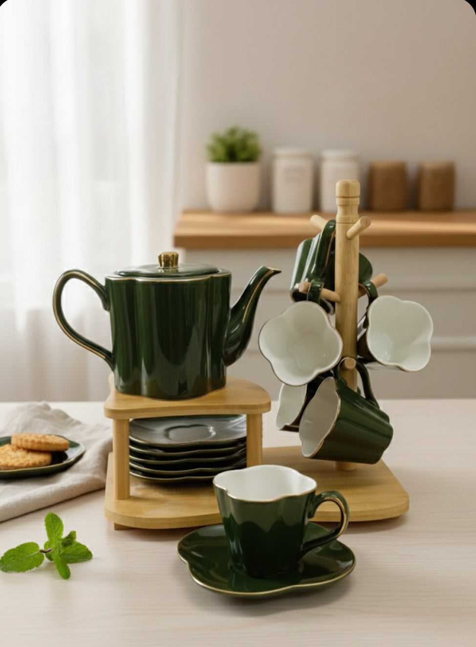 8-in-1 Ceramic Tea Set