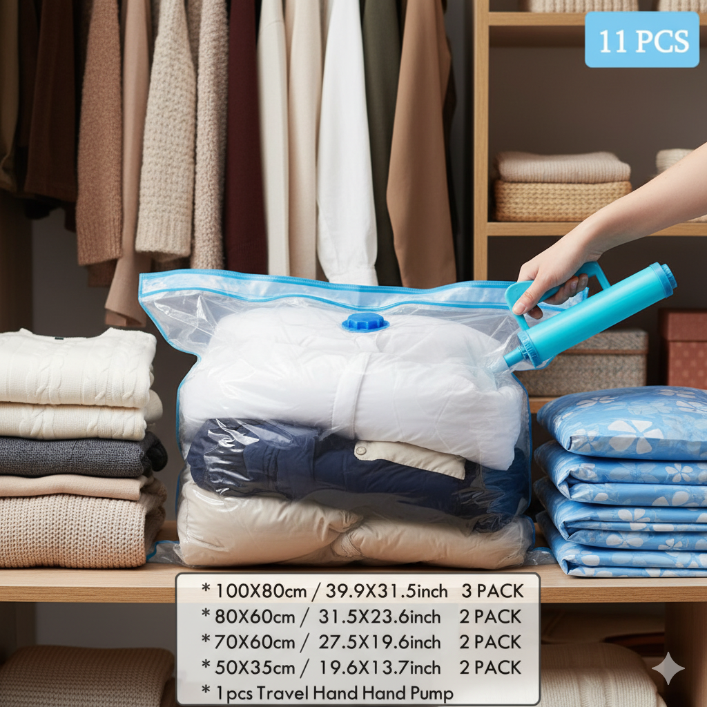 Vacuum Compression Storage Bag