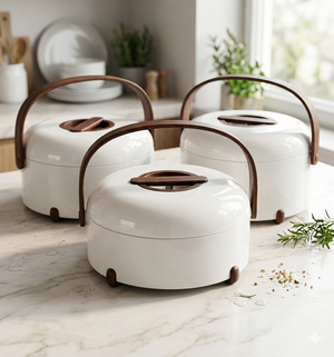 Gemelli Colllection eco-friendly insulated food warmers casserole large capacity 3L 4L 5L