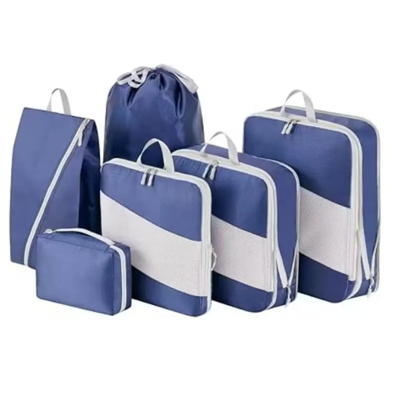 6-Piece Travel Storage Compression Cubes Set