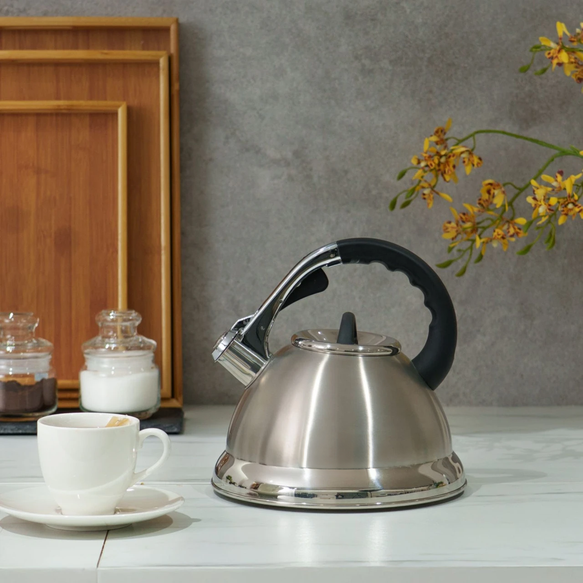 Whistling Stainless Steel Kettle