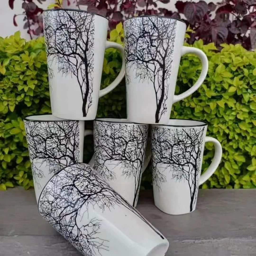 6pcs Long Tree Mugs