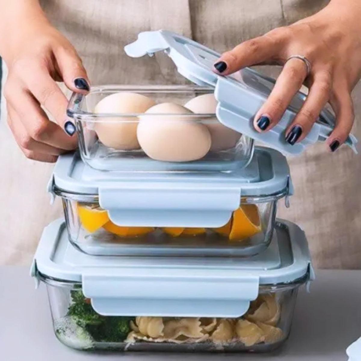 3Pcs  Lunch Box