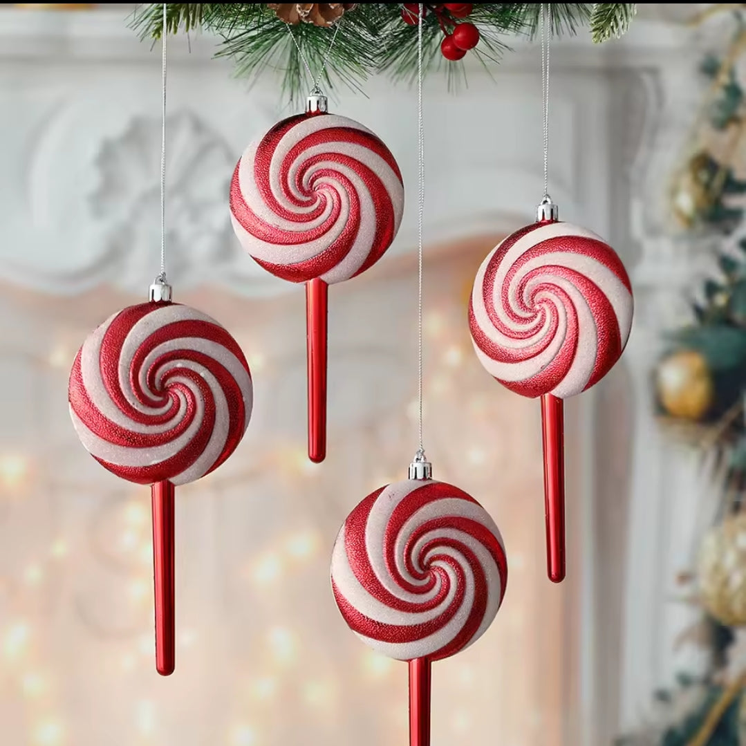 15cm 2pc Christmas Candy Decoration