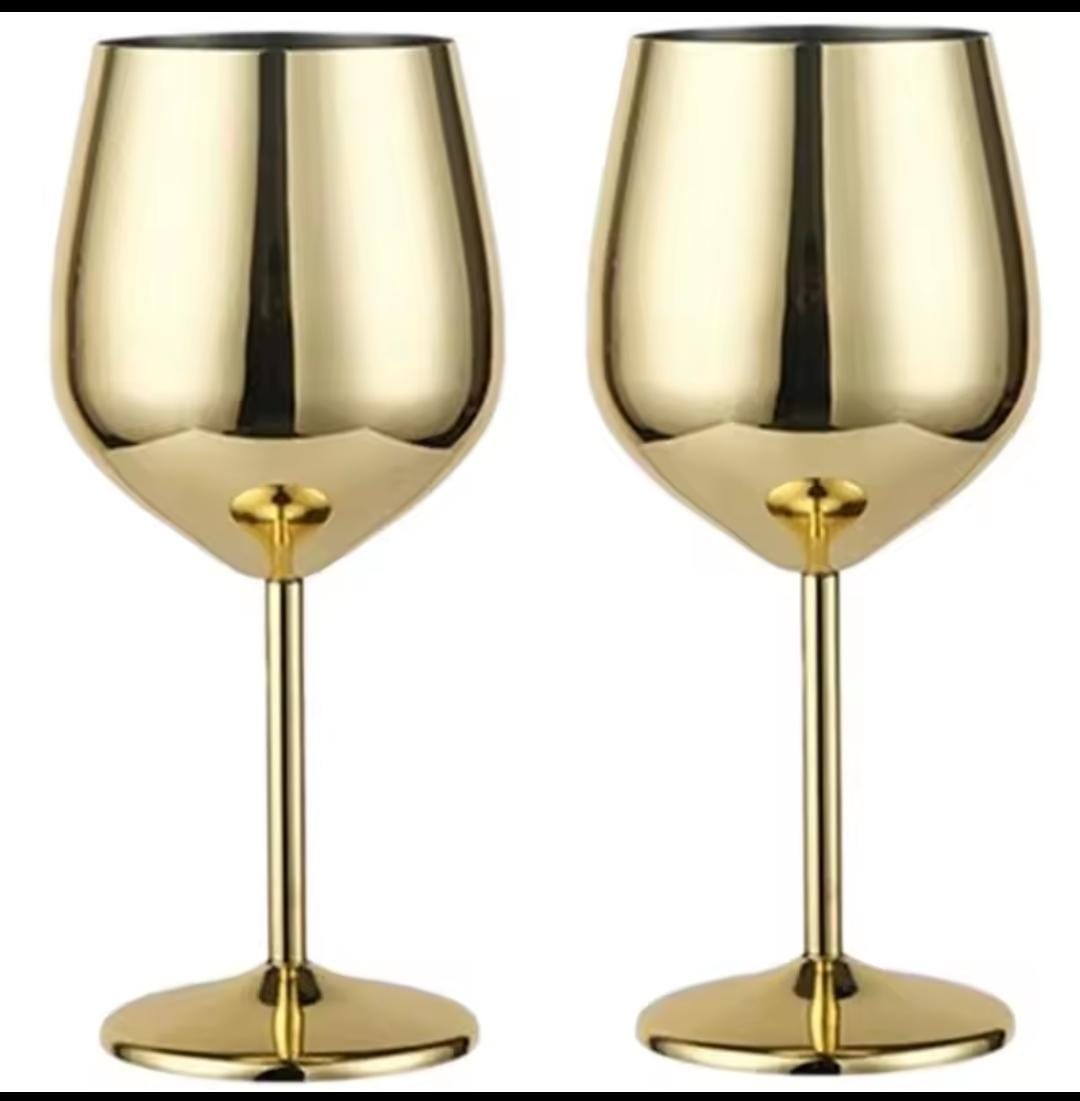 Stainless Steel Non-Breakable Goblets