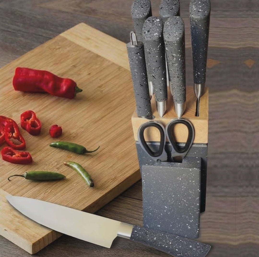 8 Piece Kitchen Knife Set