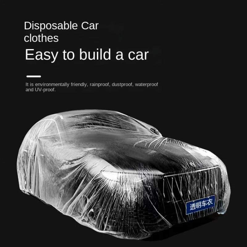 Disposable car coverups