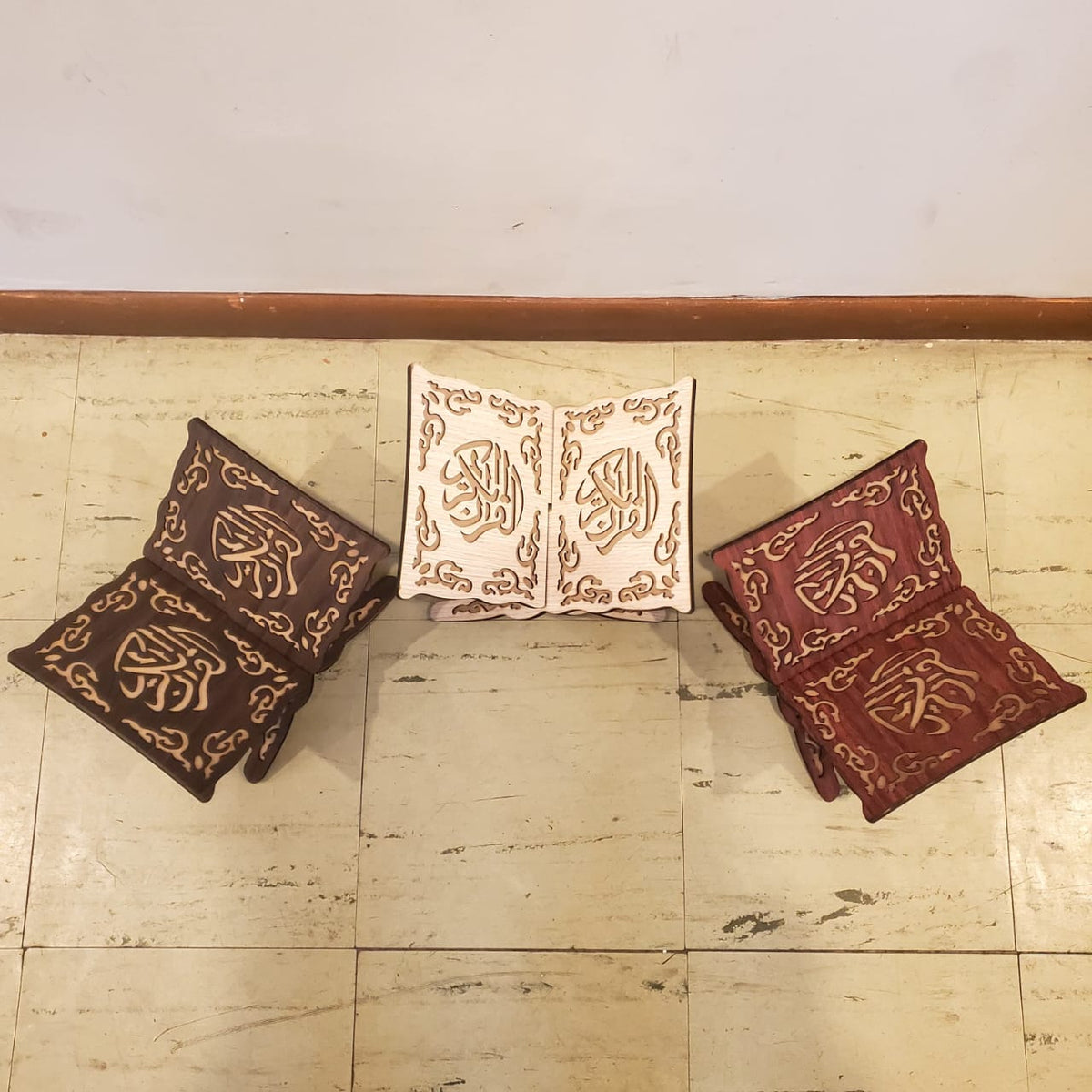Quran Display Wooden Rack – A5 Size