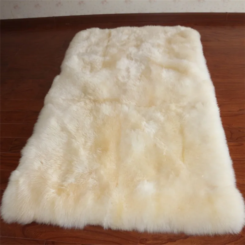 6*9 fur bedside rug