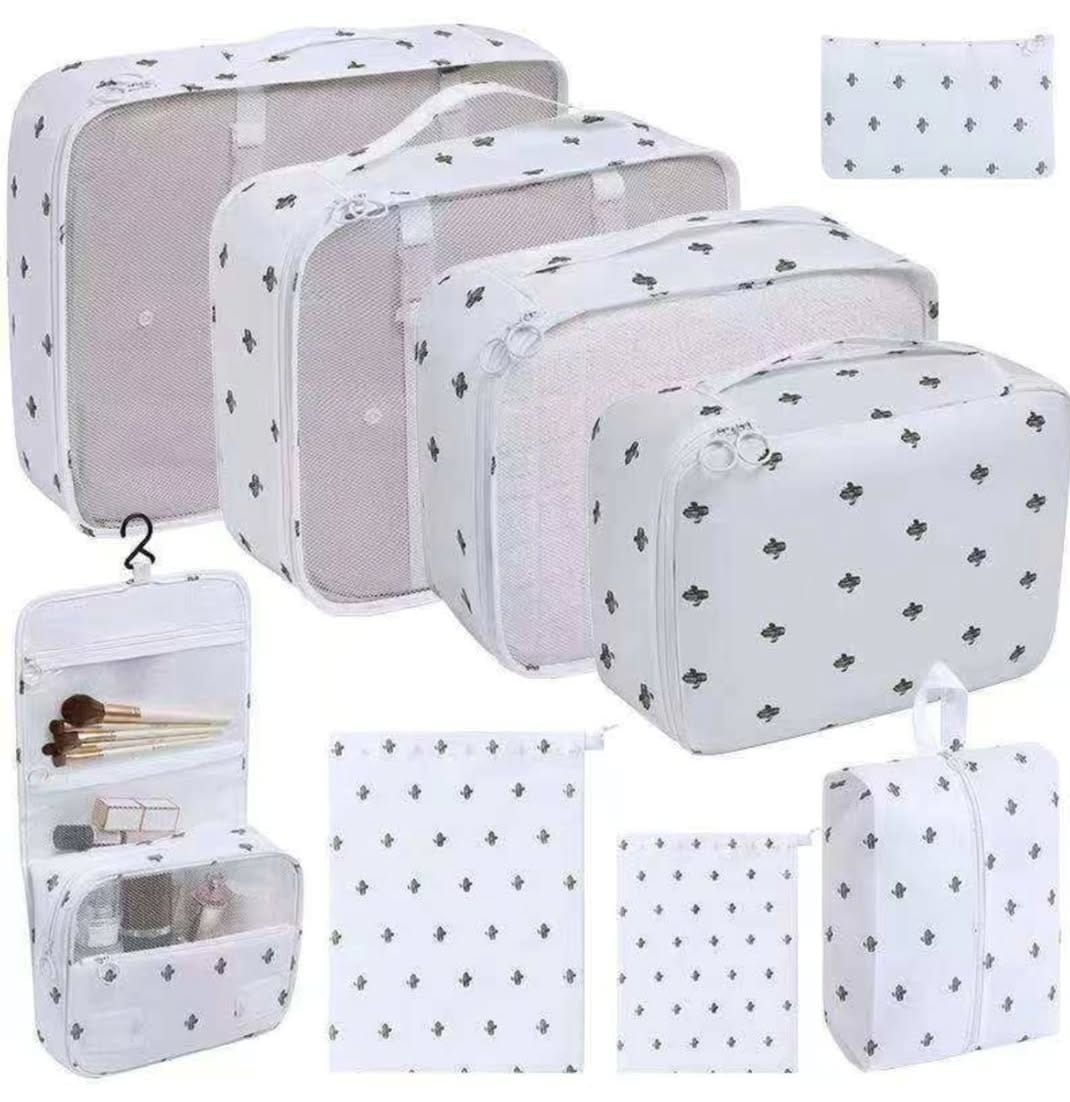 9pcs Travel Organizers