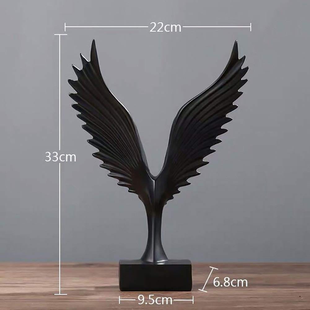 Resin Eagle Wings Figurine
