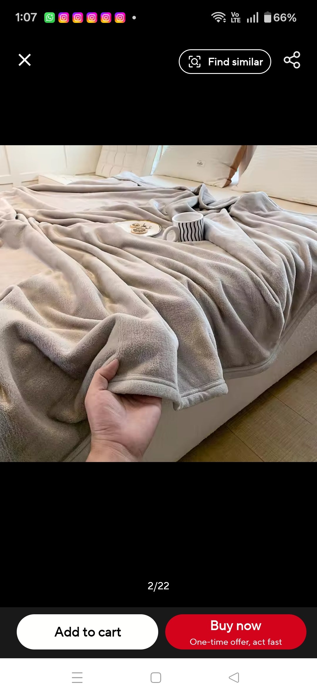 Double Sided Blanket